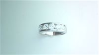 Ringe Sommer Dame Eternity zirconia in Weißgold Zirconia RIVIER ZIRC OV 2 - RIVIER ZIRC OV 2
